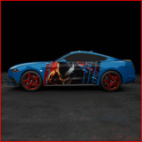 Vinil Wrap Automotriz Lateral Venom #2 - 220x100cm