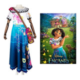 Encanto Clothing Vestido De Princesa Mirabel Ropa De Anime M