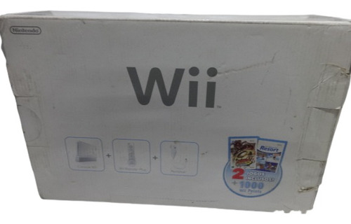 Só Caixa Nintendo Wii Original Barato
