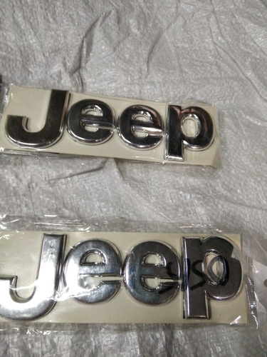 Emblema De Capot Y Compuerta Cherokee Y Gran Cherokee.15$ Foto 4