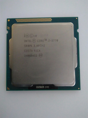 Procesador Intel Core I7 3770 Con Cooler