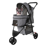 Coche Para Mascotas Happy Paws Gris - Coche De Paseo