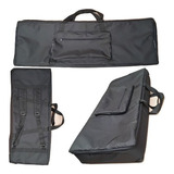 Capa Bag Para Piano Yamaha Dgx630 Nylon Preto Master Luxo