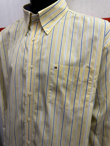 Camisa Tommy Hilfiger 80s 2ply Fabric Talle Xl Mauritius