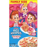 Cereal Rice Krispies Red & White San Valentín Family Size