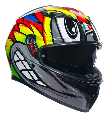 Casco Cerrado Agv K-3 Sv Multi-birdy Rojo/ama Rider One 