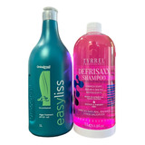 Progressiva Onixx Brasil Easy Liss + Tyrrel Shampoo Defrisax