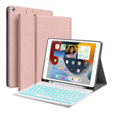 Funda Con Teclado Para iPad 10.2  8va / 7ma Gen 2020 / 2019