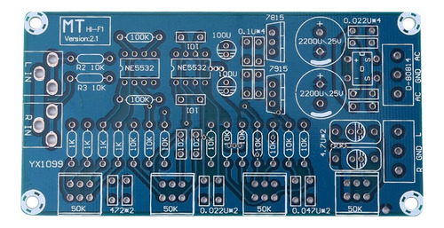 Tablero De Control De Tono De Volumen Amplificador Preamplif