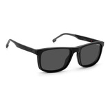 Lentes Carrera 8053cs 807 (uc) Negro Clip On Polarizado