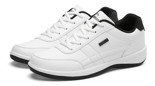 Tenis Deportivos De Cuero Sintético Para Hombre