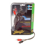 Cable Rca Stinger  De 2ch De 0,90m Serie 1000 Si123 Sonocar