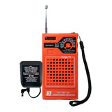 Rádio Portátil - Rm-psmp32 Motobras Com Eliminador De Pilha