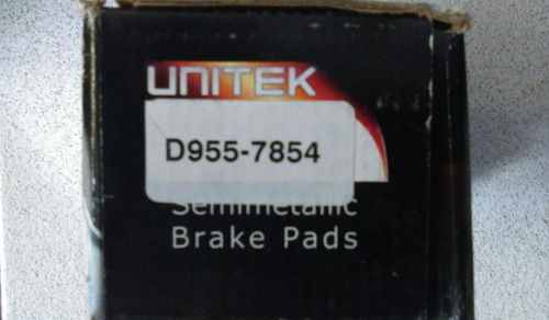 Pastillas De Freno Delantera Kia Sorento 03-06 Org Unitek Foto 5