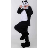 Pijama Entero Invierno Adulto Oso Panda 1,50 A 1,99mts.