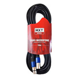 4 Cabos Microfone Dmx Xlr Balanceado Xlr Canon M X F 10m