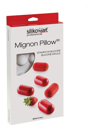  Molde De Silicona Silikomart Profesional Pillow 30ml 