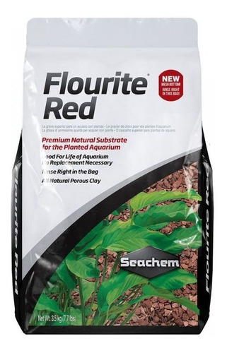 Sustrato Para Acuarios Plantados Seachem Flourite Red 3,5kg