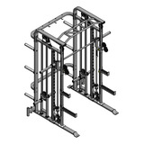 Plano Para Fabricar Rack Multifunción Para Gym