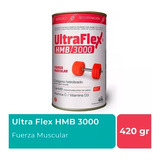 Ultraflex Hmb 3000 Colágeno Hidrolizado Fuerza Muscular 420g