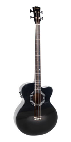 Bajo Electroacústico Deviser,  Negro Lmbs50, Alta Calidad