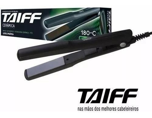 Prancha Chapinha Taiff Cerâmica Profissional 180°c Bivolt