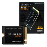 Ssd 2tb M.2 2230 Wd Black Western Digital Sn770m 2000gb Nvme Wds200t3x0g-00chy0 Velocidade De Leitura 5150mb/s