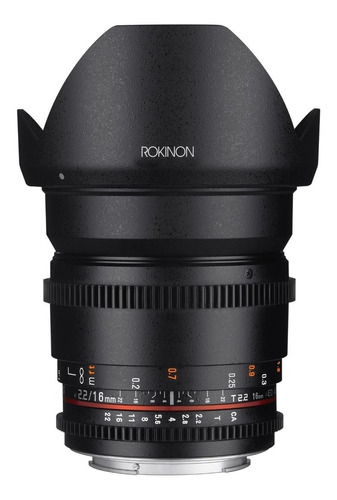 Rokinon 16mm T2.2 Cine Ds - Canon Ef Aps-c