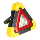 Lampara Emergencia Recargable Triangulo Reflejante Led Auto