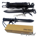 Cuchillo Caza Supervivencia Tactico Militar Con Accesorios