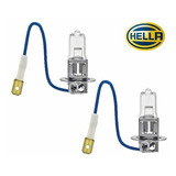 Set 2x Focos Hella H3 24v 70w Pk22s Bulbo Halógeno Camiones