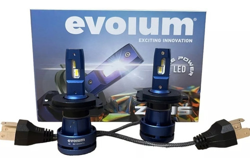 Kit Led Evolum Zeus Automovil Moto 1450 Lumenes+regalo Led