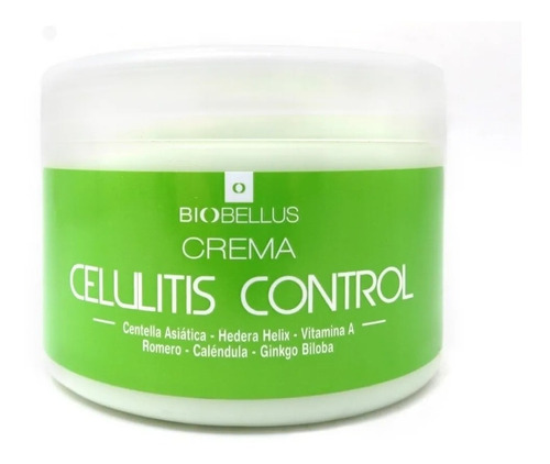 Crema Celulitis Control - Centella Asiática Biobellus 500ml