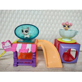 Play Set Littlest Pet Shop + Dos Mascotas