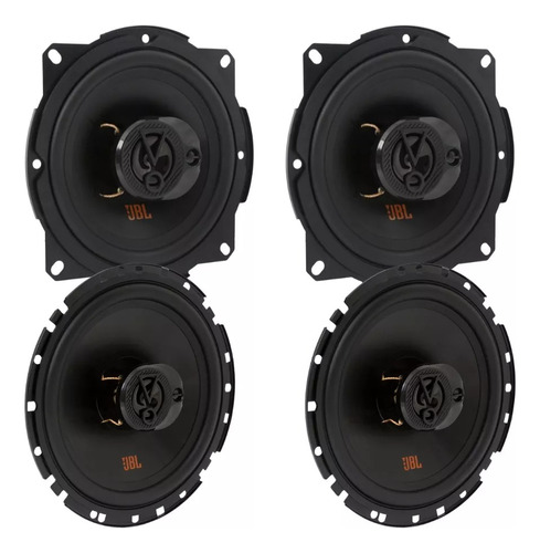 Kit 4 Alto Falante Jbl Flex Fiat Palio 6 E 5 Pol 200w Rms