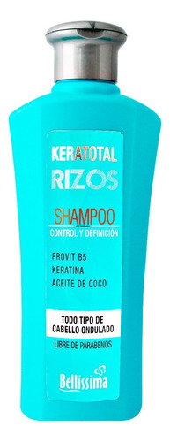 Shampoo Keratotal Rizos Rulos X 270 Ml - Bellissima