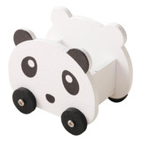 1/12 Carrinho De Armazenamento Decoração De Casa De Panda