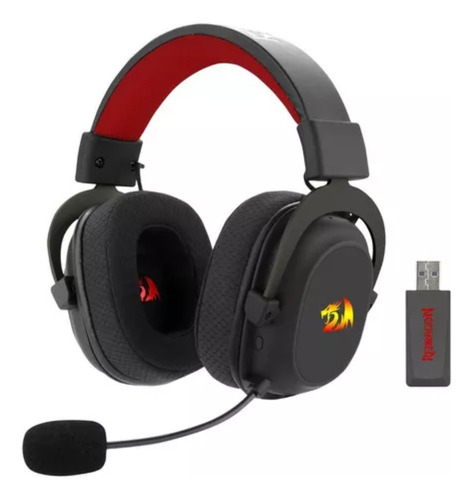 Audífonos Gamer Redragon Zeus X H510-wl 7.1 Wireless Color N