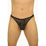 Cueca Fio Dental Arrastão Vazado Unissex 2p-t 711 Trendnu®