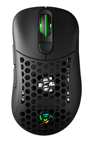 Mouse Gamer Vsg Aquila Fly Wireless Rgb 16k Dpi 70g - Negro