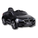 Carro A Bateria Para Crianças Bel Bmw 6 Gt Brink Cor Preto 