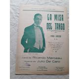 Partitura La Misa Del Tango - Ricardo Marceau Julio De Caro