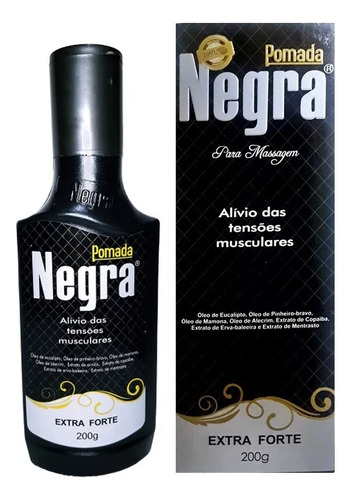 Pomada Negra - Original - Extra Forte - Alívio Imediato!!