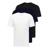 Camiseta Hugo Boss Cuello V 3 Pack Nab  100% Original