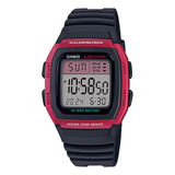 Reloj Casio Digital W-96h-4av Crono 1/100 Alarma 50m Resist