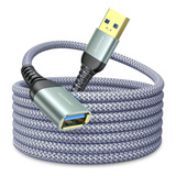 Cable De Extensión Usb 3.0 De 10 Pies Tipo A, Macho A Hembra