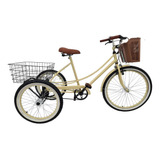 Bicicleta Triciclo Retro Vintage Food Bike