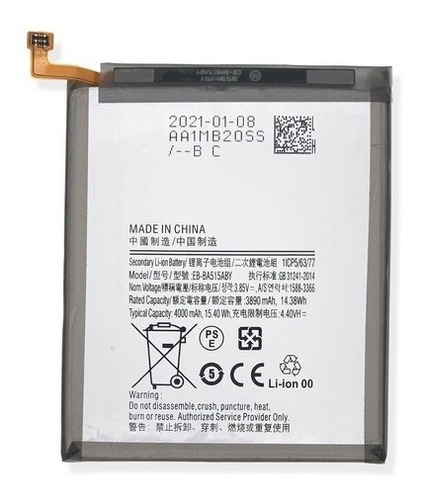 Bateria Pila Para La Marca Samsung A01 Full Caja A015 Oem