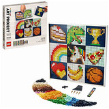 Set Lego 21226 Art: Project Create Together, Lienzo Para Par
