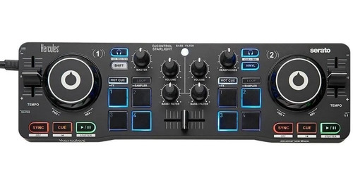 Controlador Hercules Dj Control Starlight 2 Canales